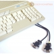 Atari ST 2 Port Mouse and Joystick Port Saver 9 Pin D-Sub - 30 CM