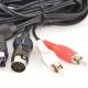 Atari STe RGB Scart Video Cable with Stereo Audio