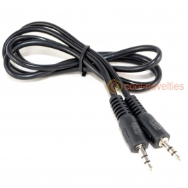3.5mm Jack Plug to 3.5mm Plug Audio Interconnect Cable