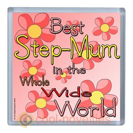 Best Step-Mum in the Whole Wide World Coaster