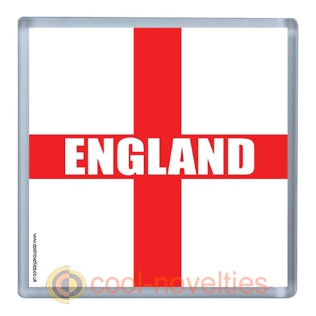 England St George's Flag Novelty Mat Coaster