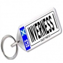 Inverness Caledonian Thistle Novelty Number Plate Keyring