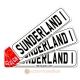 Sunderland 1 Novelty Number Plate Bookmark