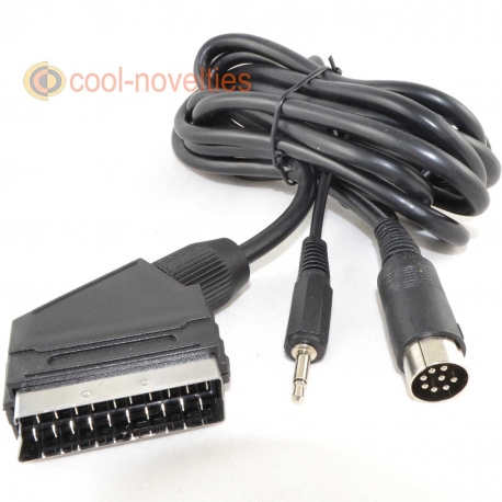 SNK Neo Geo AES RGB Scart Cable with Stereo Audio