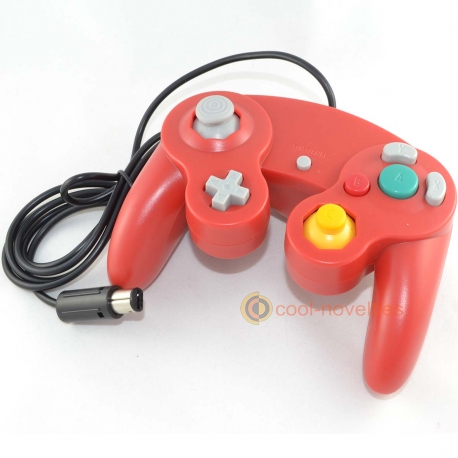 Red Nintendo Gamecube Gamepad / Wii Classic Controller