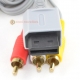 Nintendo Wii RCA Audio/Video Cable with Gold Plugs