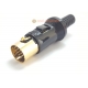 13 pin DIN Gold Plated Male Plug Locking Connector