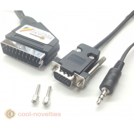 Sinclair Spectrum ZX Next Analog RGB Scart Cable