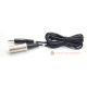 Gold MIDI 2.0 TRS (Type A) Cable for Korg, Make Noise, Akai, 3.5mm Straight Plug