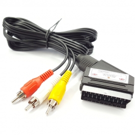 CD32 Gold Plated Scart Cable