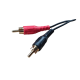 Commodore Amiga GOLD RGB Scart Cable with Genuine DB23 for A500, A600 & A1200 TV Video