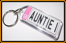 MINI NOVELTY NUMBER PLATE / BOOKMARK  I LOVE MUMMY   