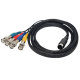 Tatung TM-01 RGB Monitor to BNC Switch BNC Breakout Cable