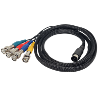 Tatung TM-01 RGB Monitor to Extron Switch BNC Breakout Cable