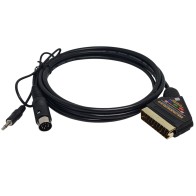 Sinclair Spectrum 128 +2 Grey Model RGB Scart Cable