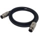 Quad Power Amp Cable 4 pin DIN to 4 pin DIN 33, 44, 30, 405 Audio Cable [1 Metre]