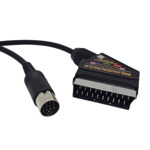 Atari ST for Early Models (with Sync Combination) RGB Scart Video Cable