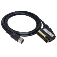 Atari ST Quality RGB Gold Scart Video Cable