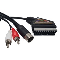 Atari STe RGB Scart Video Cable with Stereo Audio