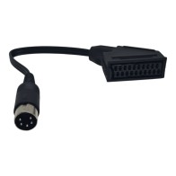 Ferguson MC01/TX-90 TV Monitor Composite Video + Audio Scart Adapter