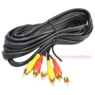 Commodore Amiga A600/A1200 RCA Cable