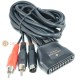 Atari Jaguar S-Video with Stereo Audio Cable
