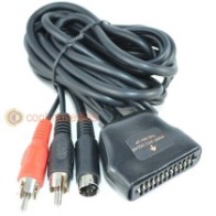 Atari Jaguar S-Video with Stereo Audio Cable