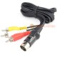 Atari ST TV Composite RCA Audio/Video Cable
