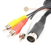 Dragon 32 & Dragon 64 RCA TV A/V Cable
