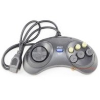 Sega Mega Drive 1, 2 & Genesis 6 Button Gamepad Controller