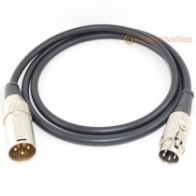 XLR to 4 pin DIN Plug Interconnect Interconnect Cable