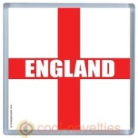 England St George's Flag Novelty Mat Coaster