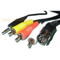 Sega Mega Drive 1 & Genesis RCA Cable with Stereo Sound