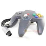 Black Nintendo N64 Controller / Gamepad