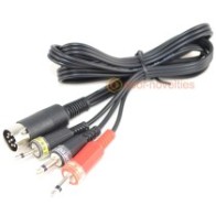 MSX Compatible Computer Cassette Cable