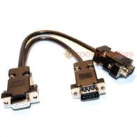 Amstrad CPC 2 Port Joystick "Y" Splitter Adapter