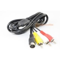 Sega Mega Drive 2 & Genesis 2 AV Video RCA Cable