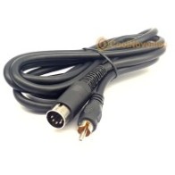 Tandy TRS-80 Model 1 Composite TV Video Cable - 5 pin DIN to Phono