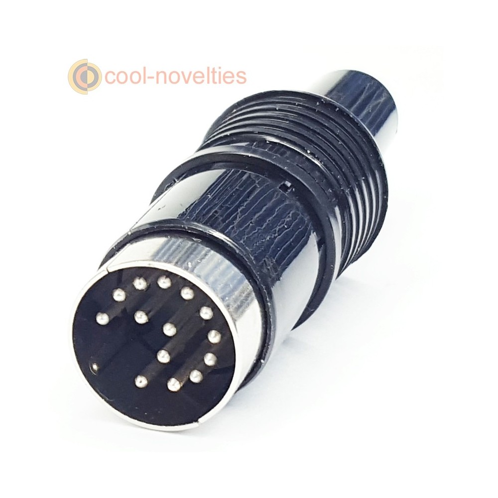 14 pin DIN Male Plug Connector for Amstrad & Atari Systems