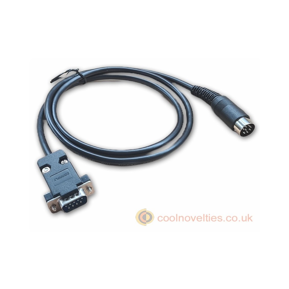 Commodore C128 RGBi 9 Pin to 1084S Monitor Cable 8 pin DIN Commodore C128 RGBi 9 Pin to 1084S Monitor Cable 8 pin DIN